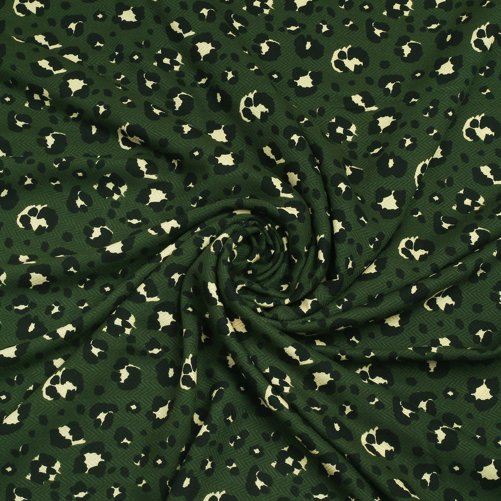 Olive Leopard Linen 2pc