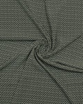 Black Trellis Linen Shirt