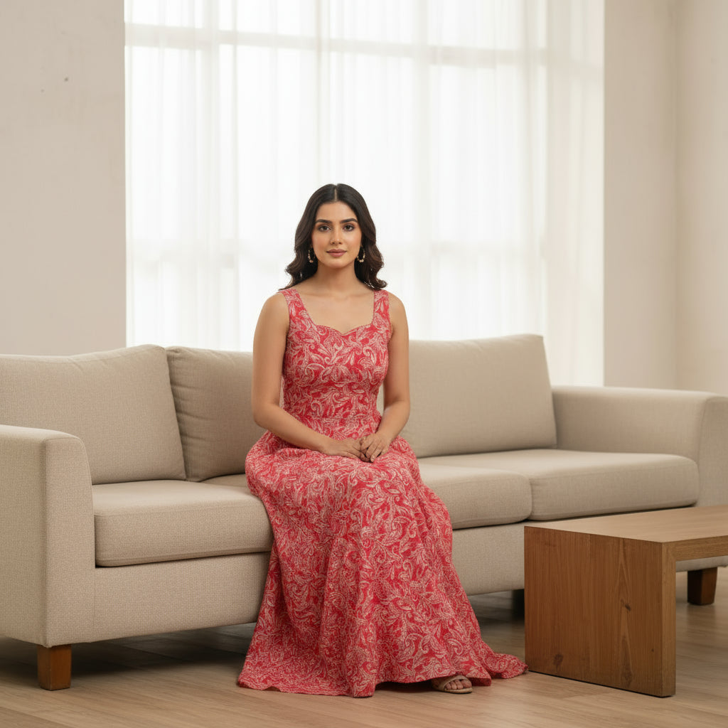 Red Heritage Linen 2pc