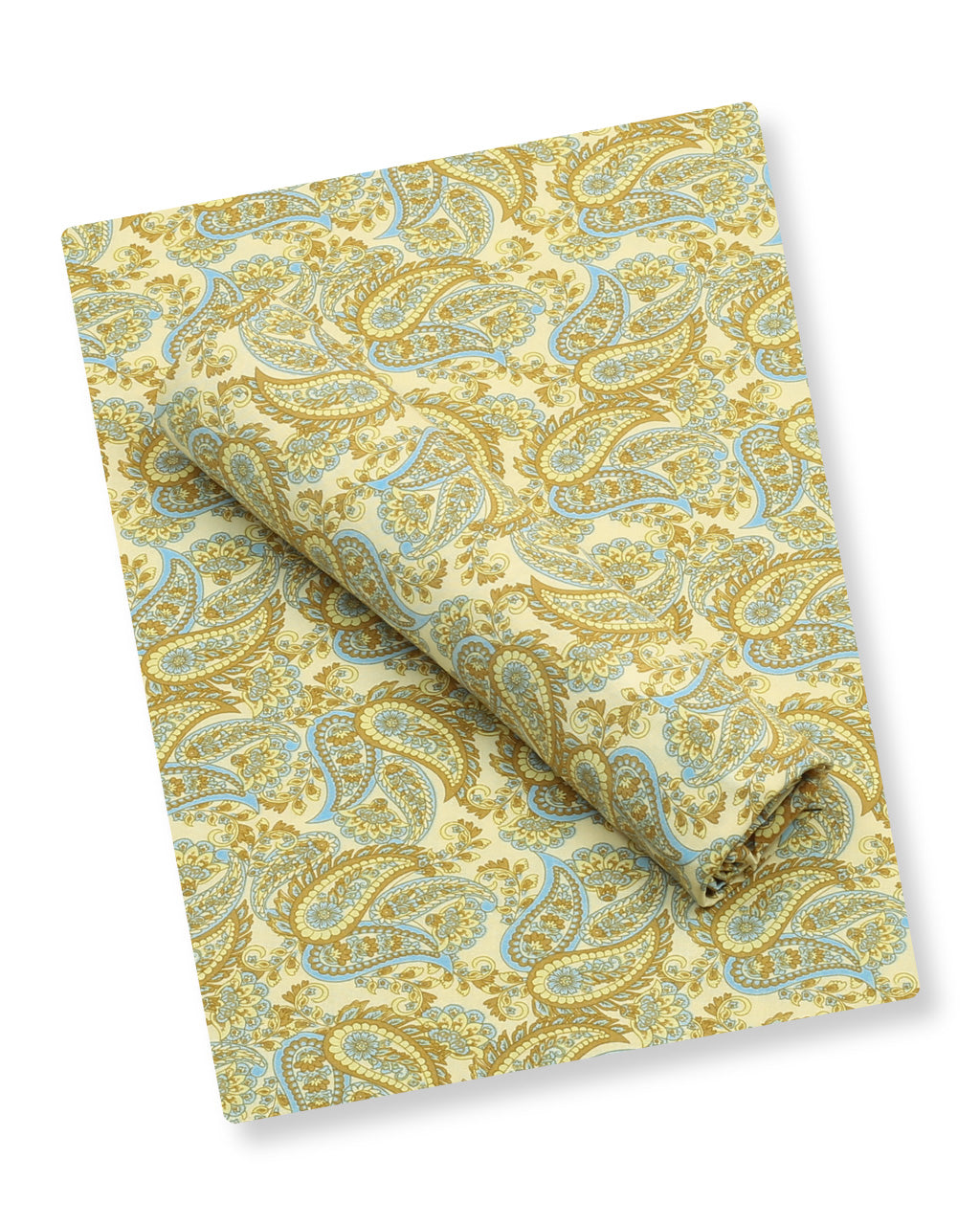 Cream Paisley Linen 2 Piece