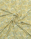 Cream Paisley Linen Shirt