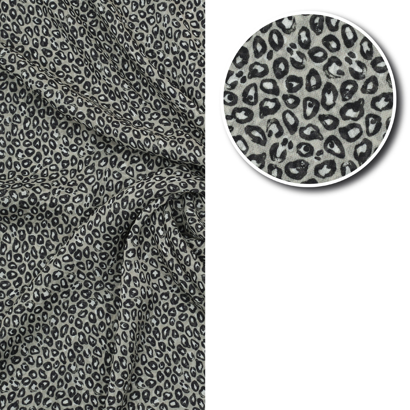 Leopard Chiffon Georgette