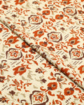 Rust Ikat Linen 2 Piece