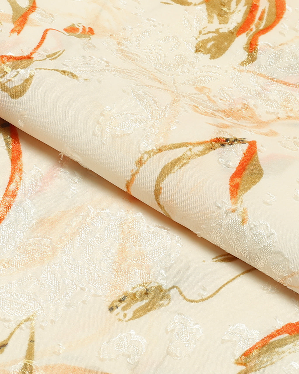 Cream Tulip Chiffon 2 Piece