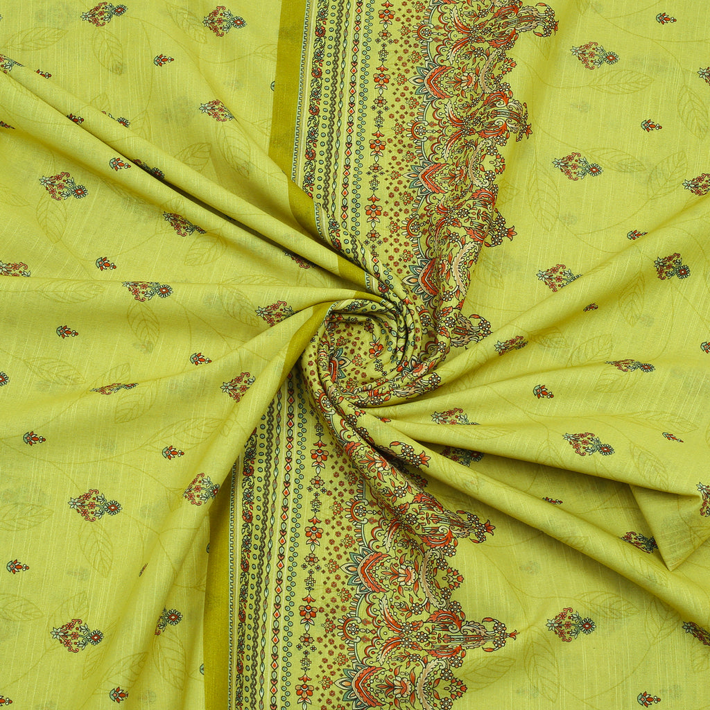 Lime Noor Lawn 3pc