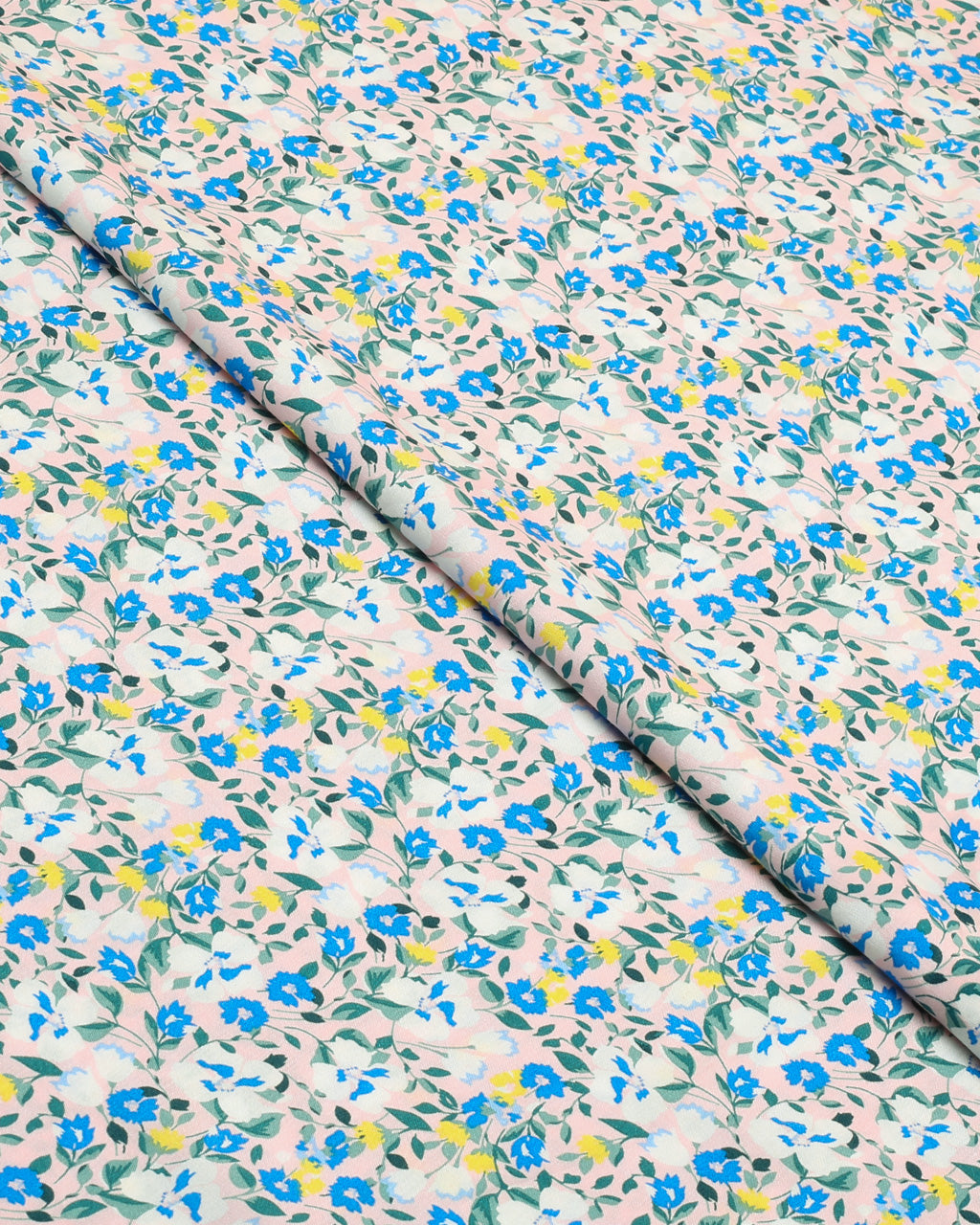 Blue Floral Linen 2 Piece