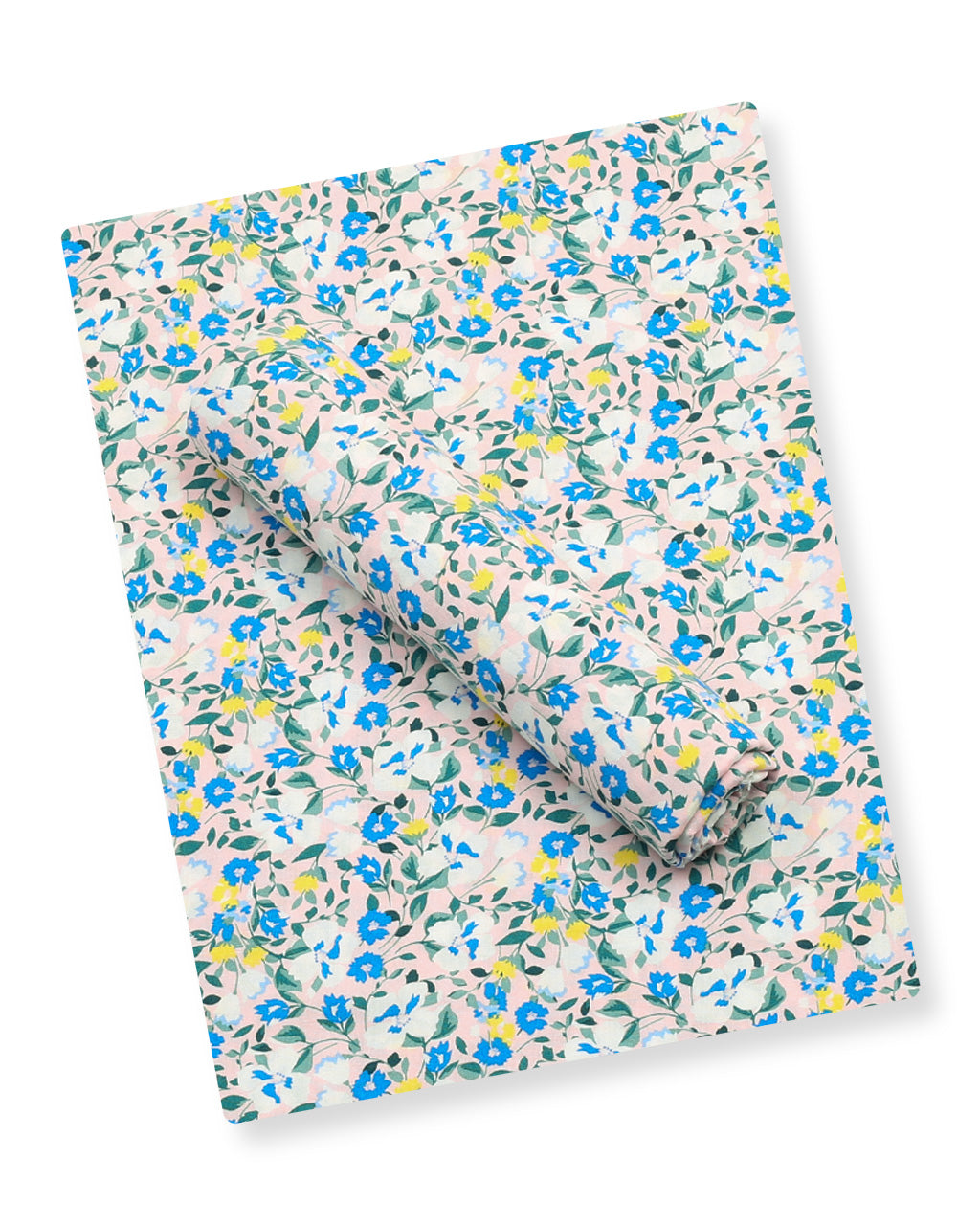 Blue Floral Linen 2 Piece