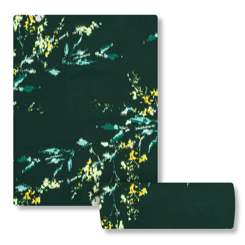 Emerald Bloom Linen 2pc