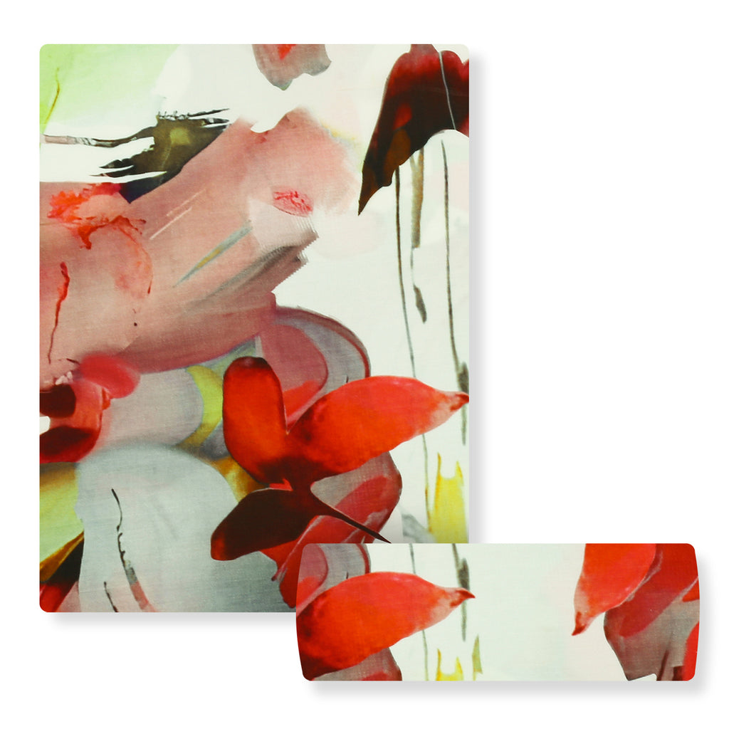 Crimson Haze Linen 2pc