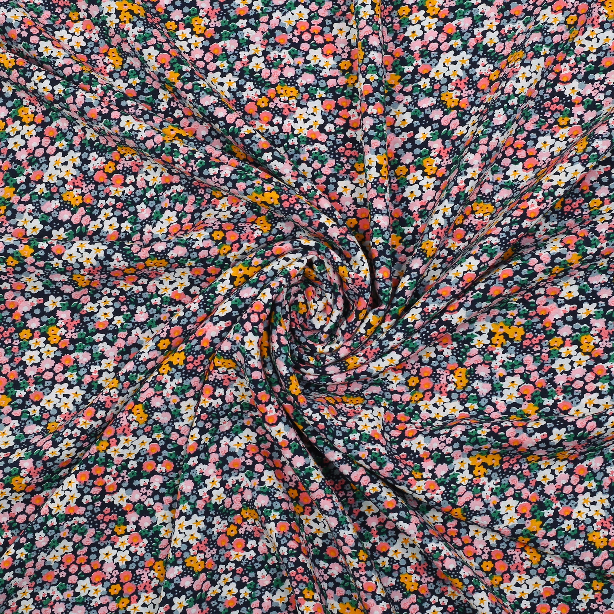 Floral Oasis Arabic Linen Shirt