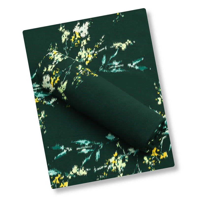 Emerald Bloom Linen 2pc