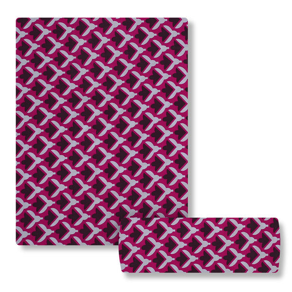 Ruby Grid Linen 2pc