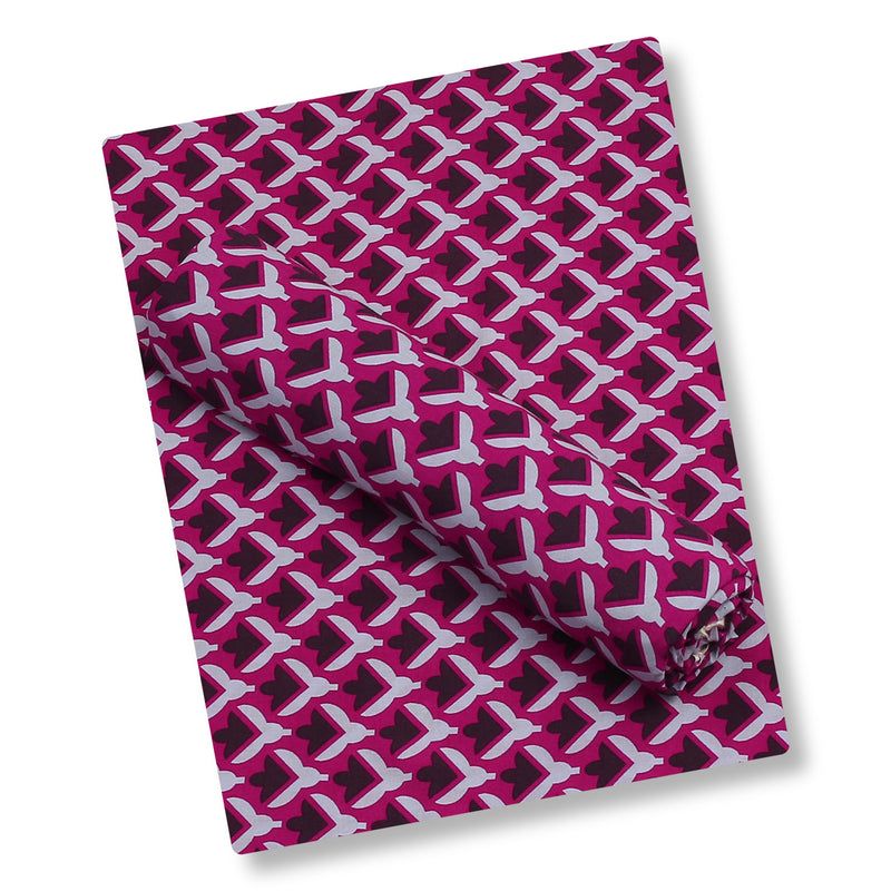 Ruby Grid Linen 2pc