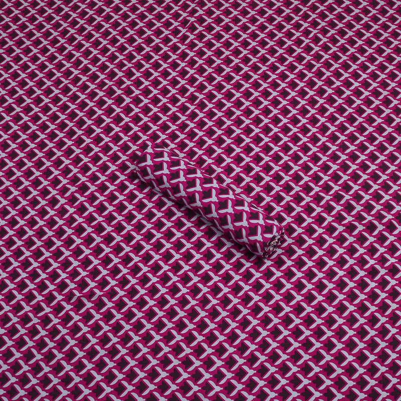 Ruby Grid Linen 2pc