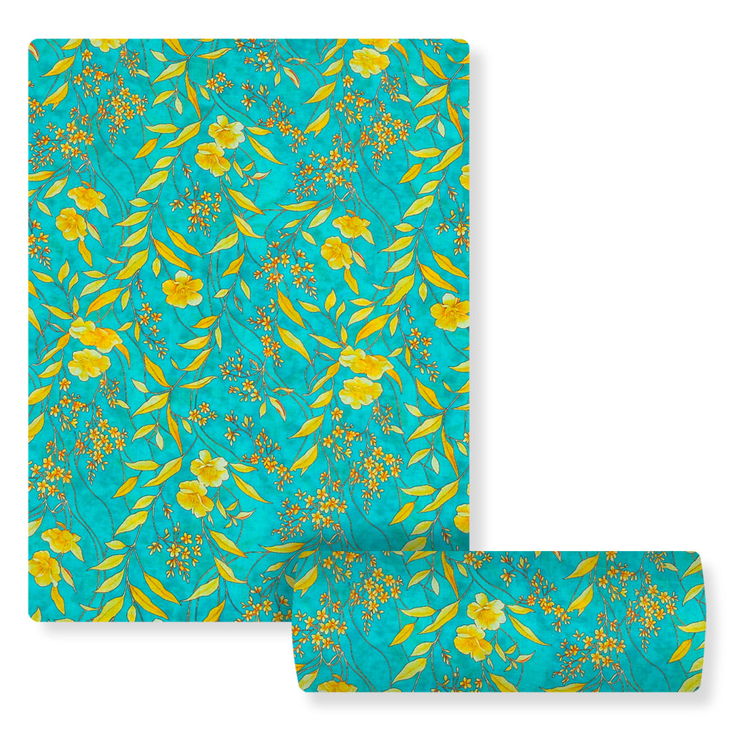 Turquoise Bloom 2pc