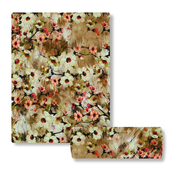 Floral Radiance Kundan Marina 2PC