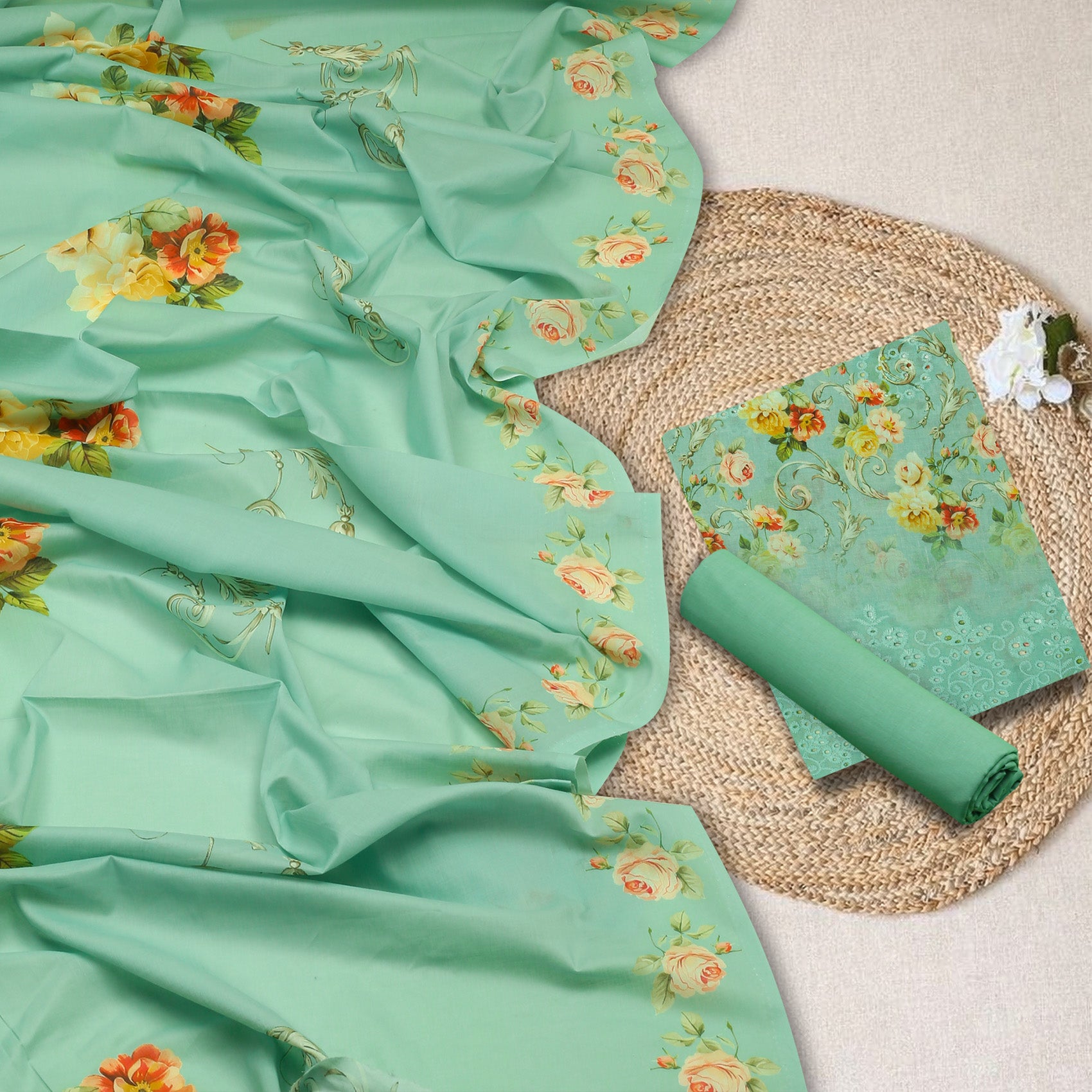 Mint Royale Lawn 3pc