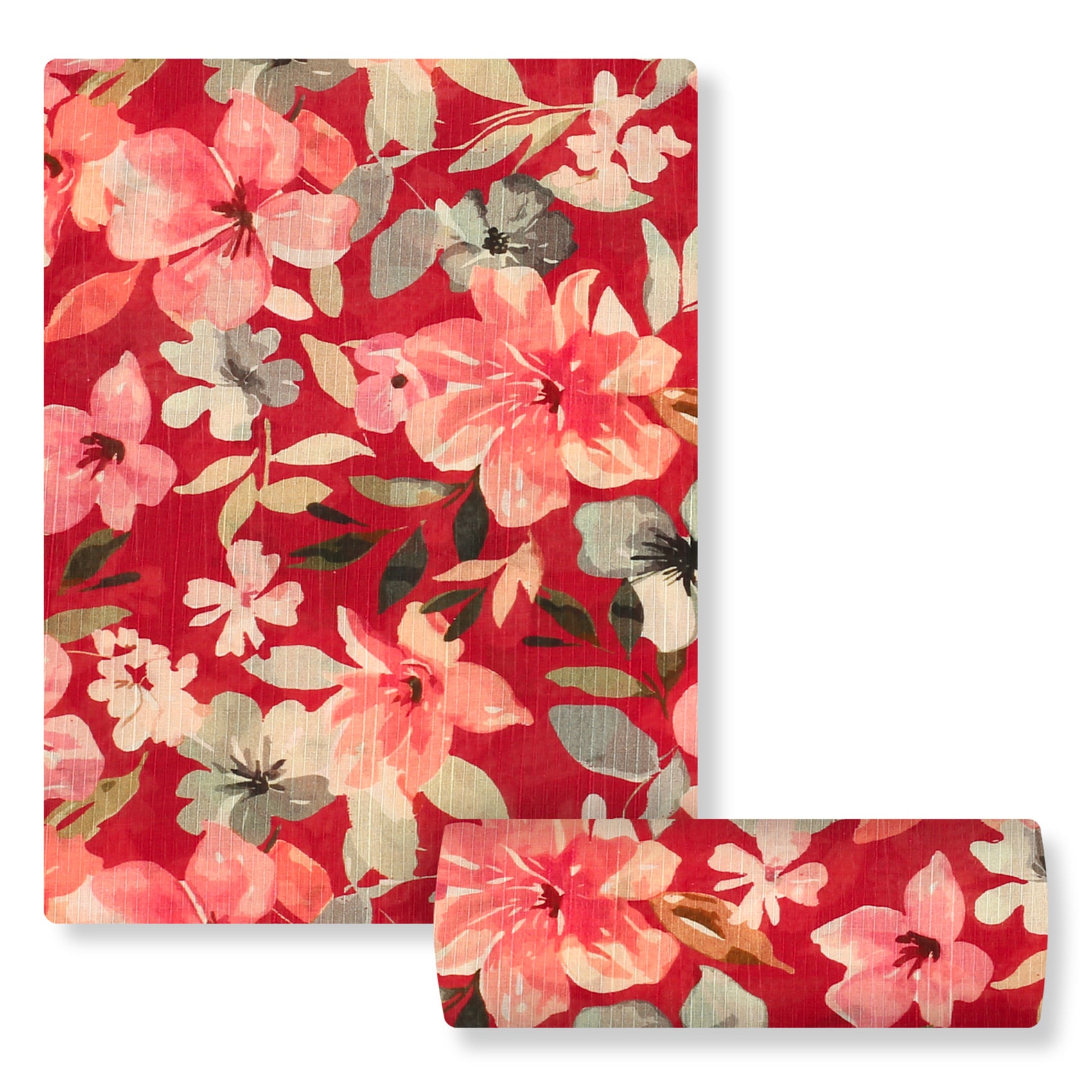 Scarlet Bloom Lawn 2pc