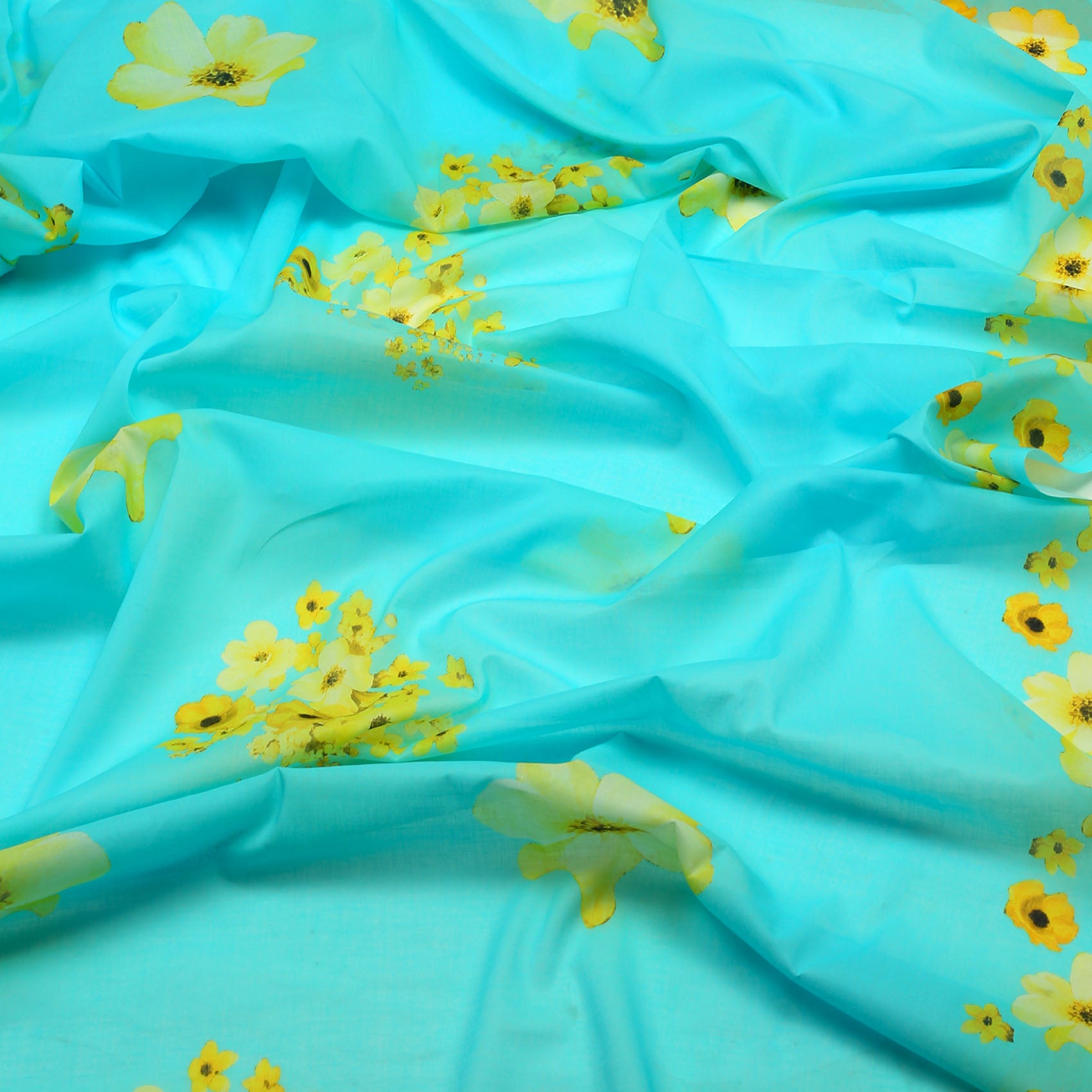 Aqua Blossom Lawn 3pc