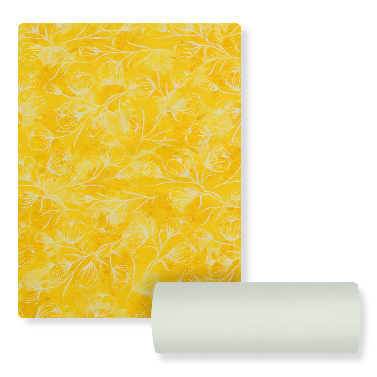 Yellow Whisper Lawn 2pc