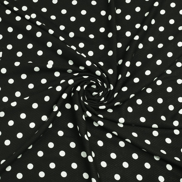 Noir Dots Linen Shirt