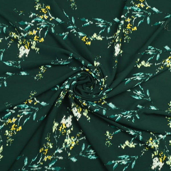 Emerald Bloom Linen Shirt