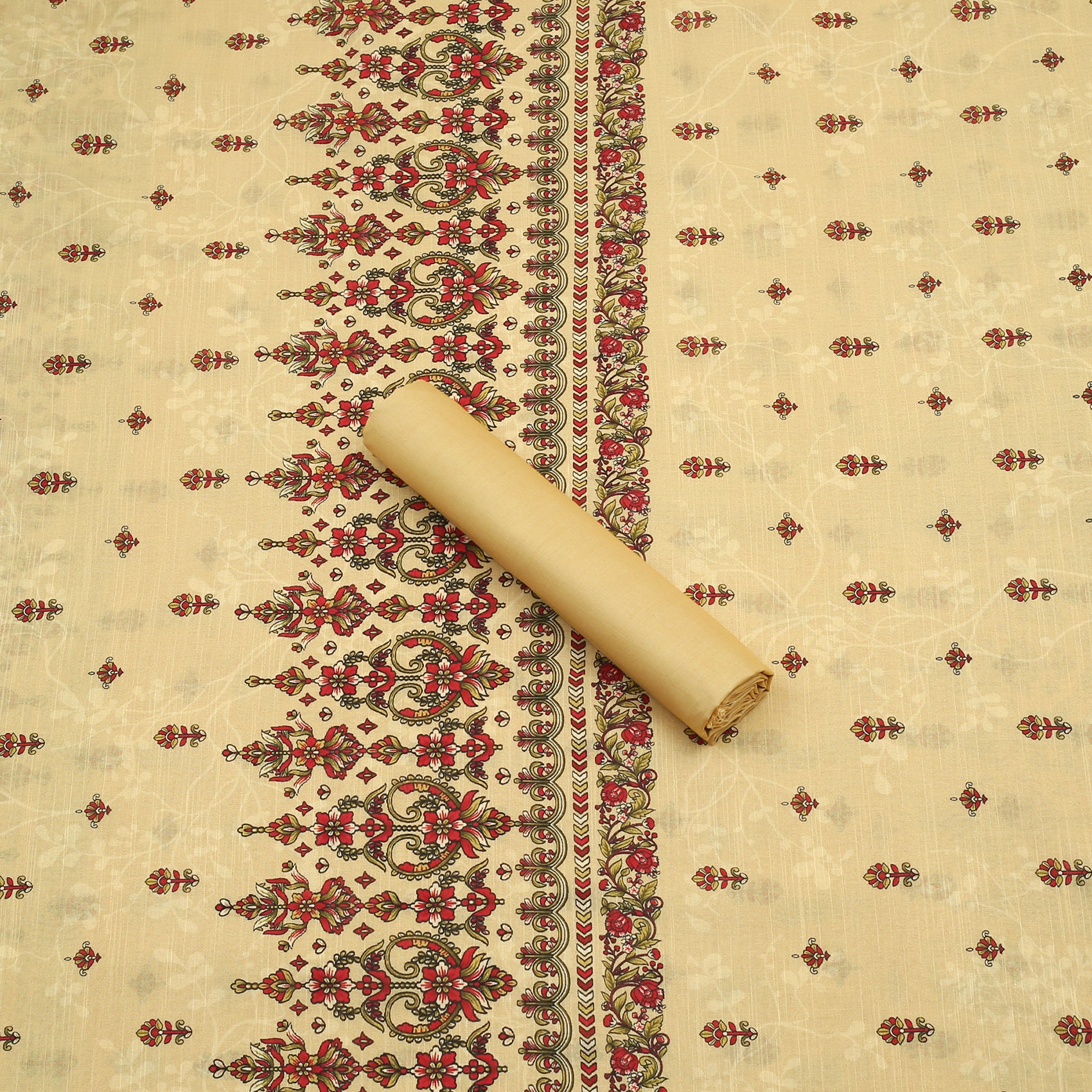 Sahar Beige Lawn 3pc