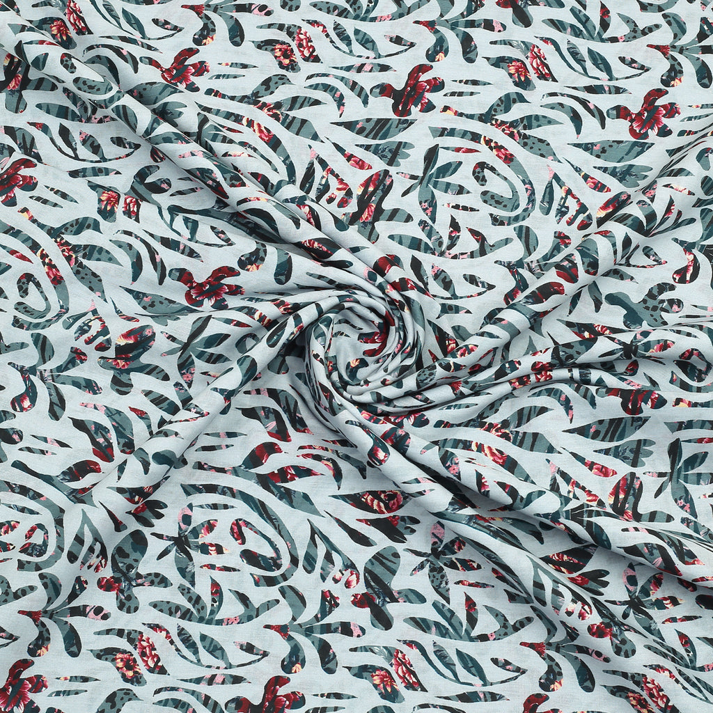 Azure Chintz Lawn 2pc
