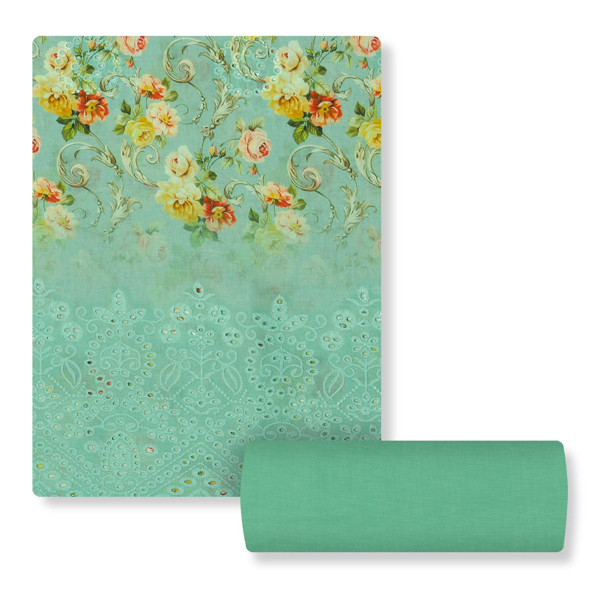 Mint Royale Lawn 3pc