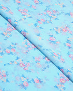 Ice Blue Chiffon 2 Piece