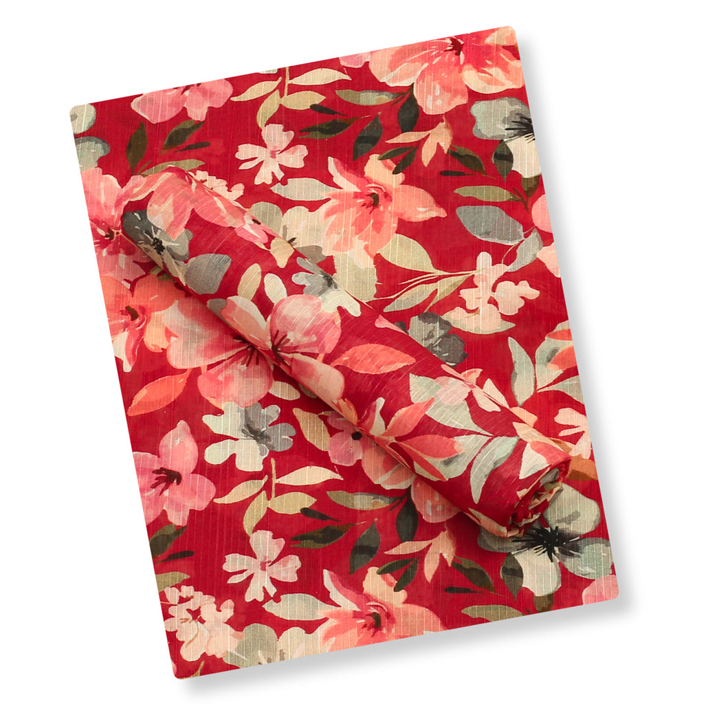 Scarlet Bloom Lawn 2pc