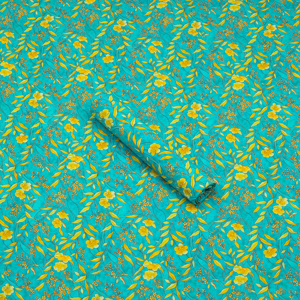 Turquoise Bloom 2pc