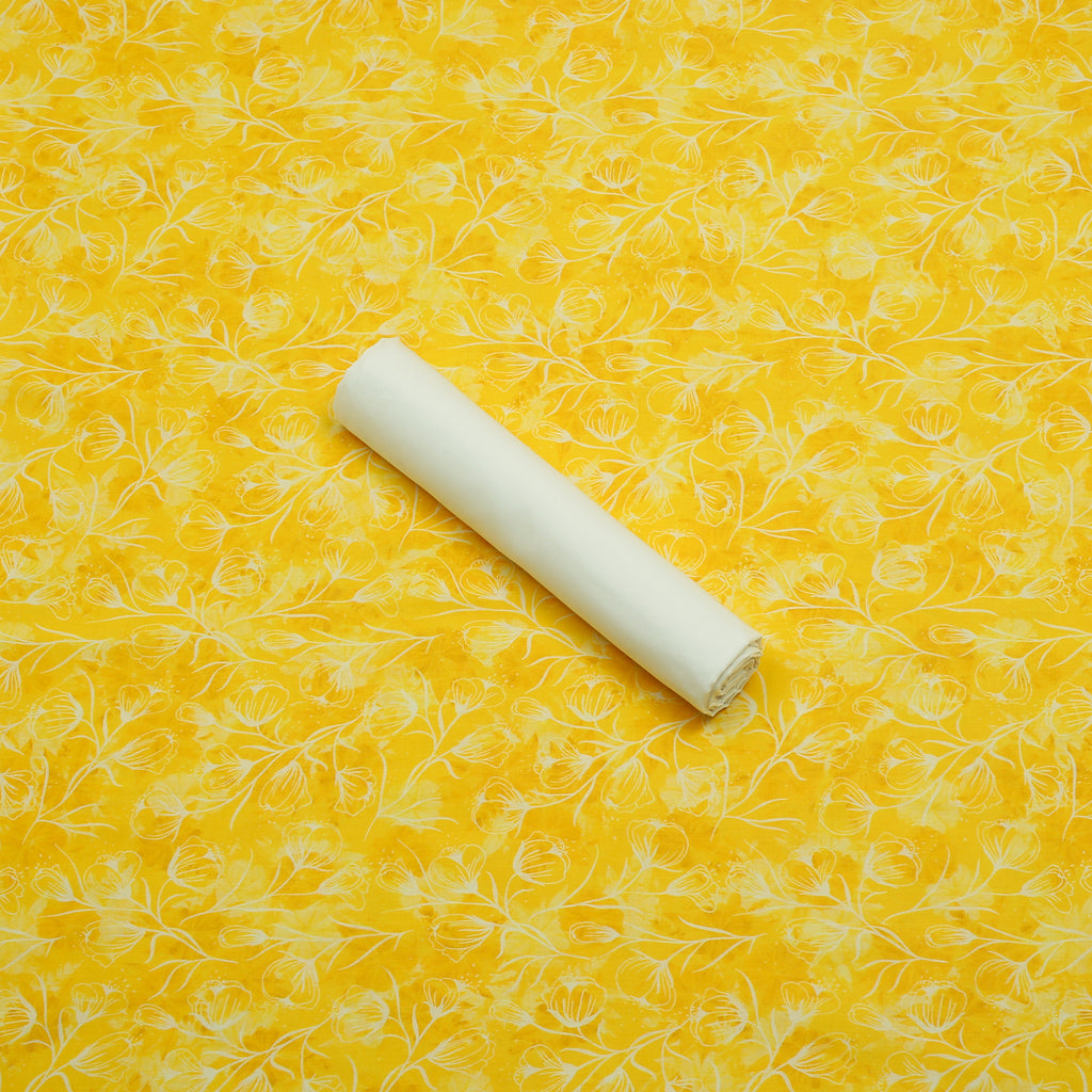 Yellow Whisper Lawn 2pc