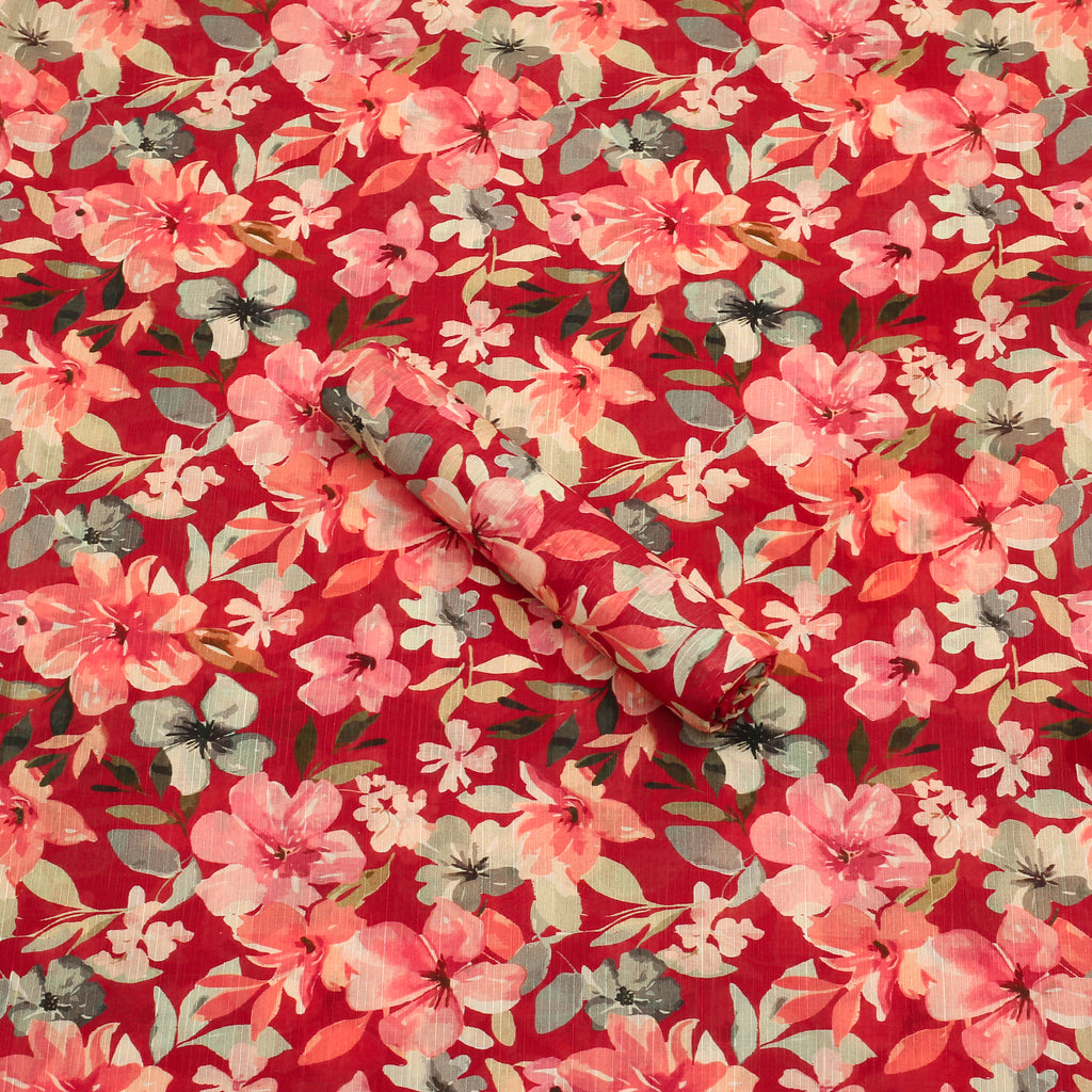 Scarlet Bloom Lawn 2pc