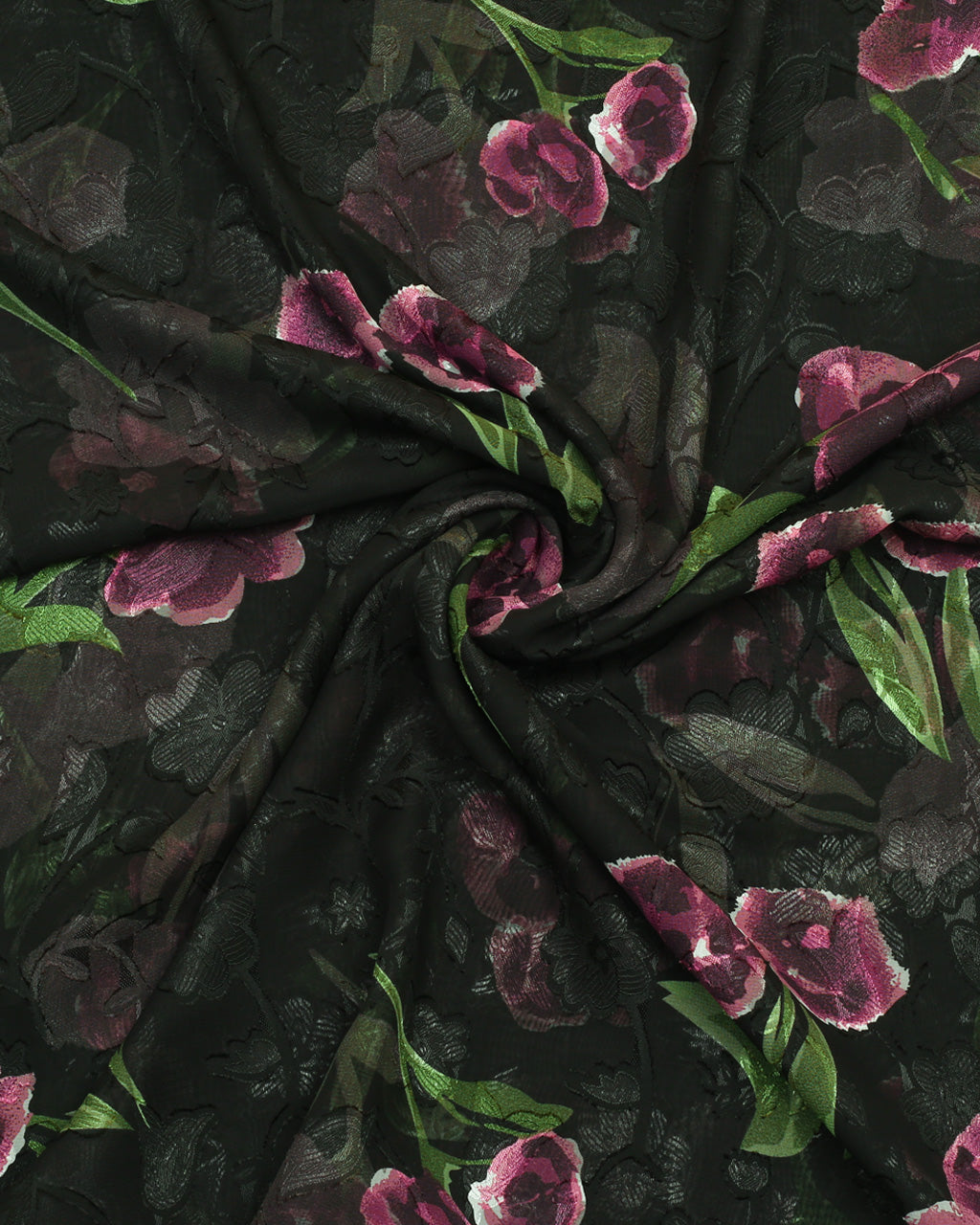 Dark Orchid Chiffon Shirt
