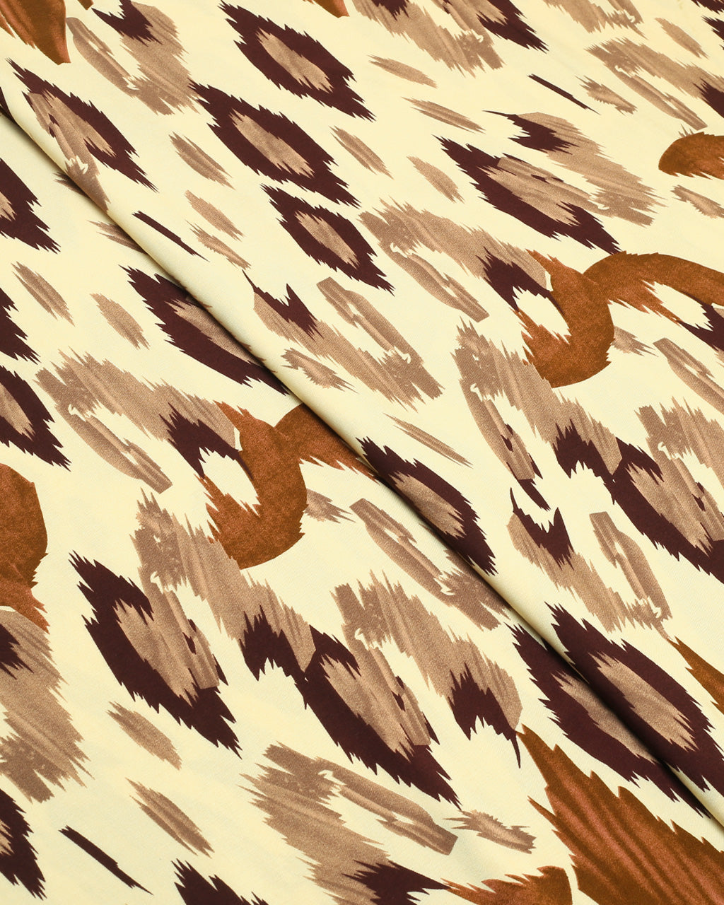 Rust Abstract Linen 2 Piece