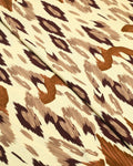 Rust Abstract Linen 2 Piece