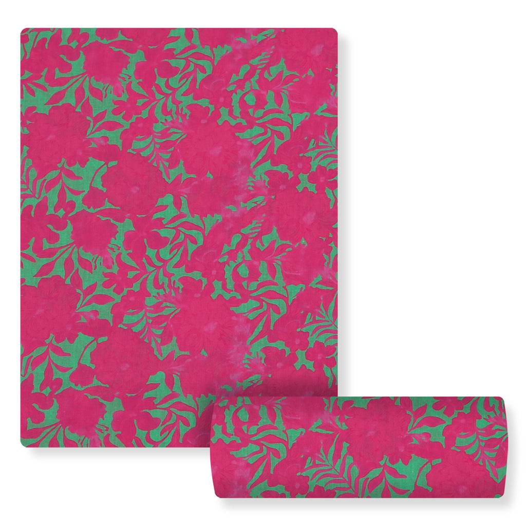 Fuchsia Leaf Lawn 2pc