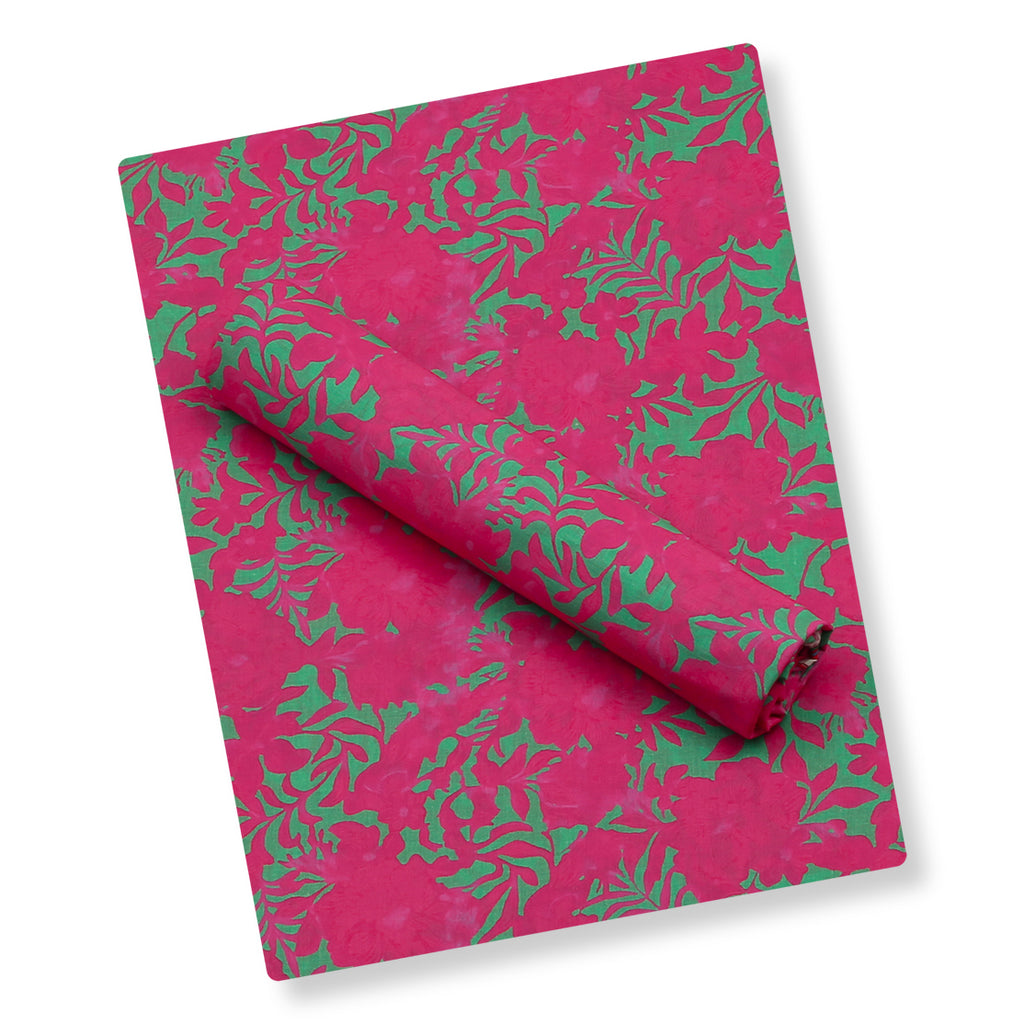 Fuchsia Leaf Lawn 2pc