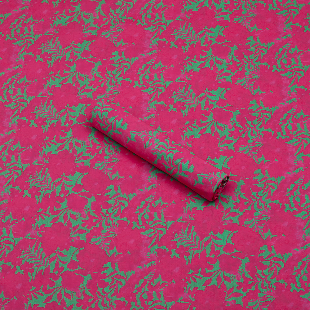 Fuchsia Leaf Lawn 2pc