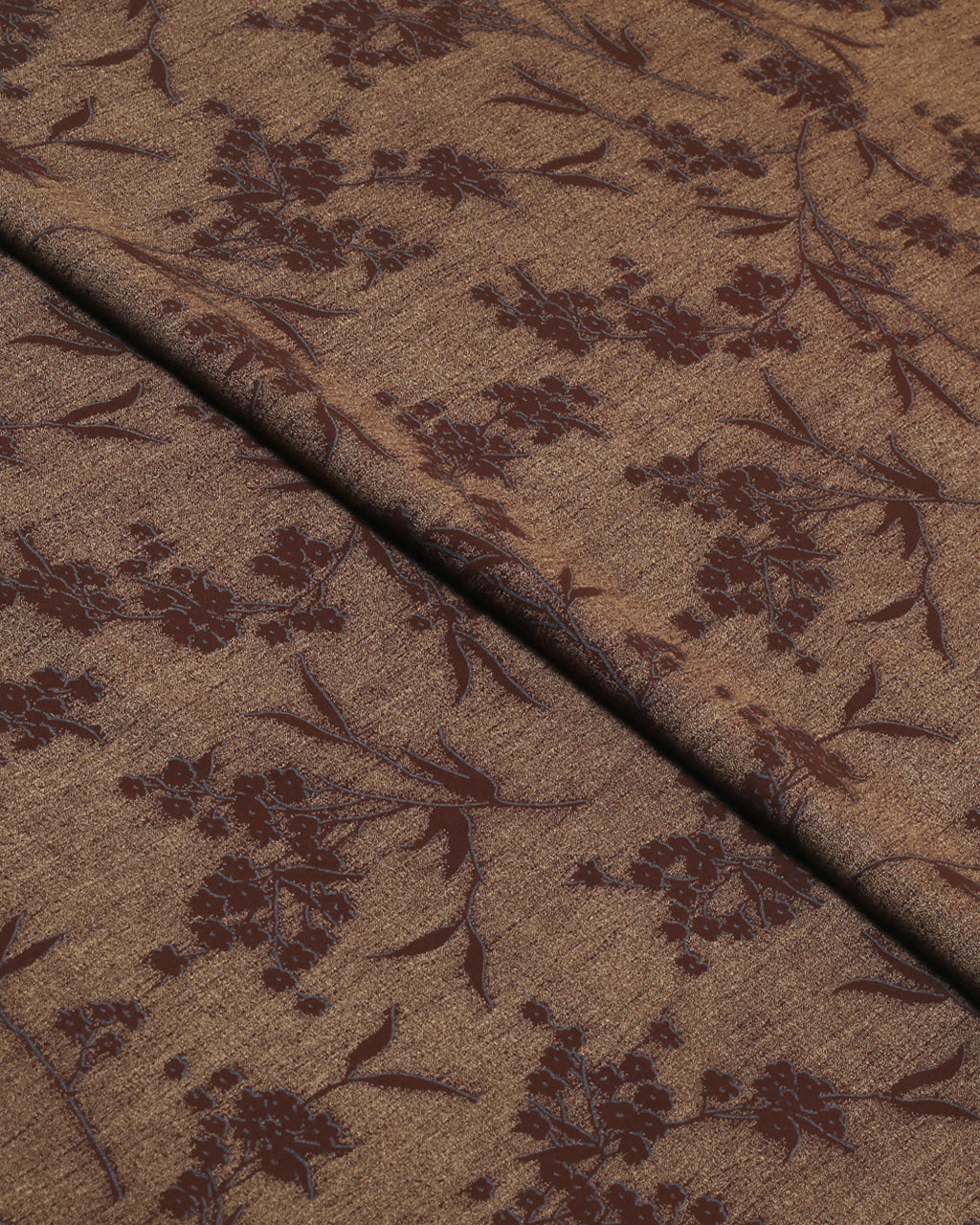 Coffee Floral Linen 2 Piece