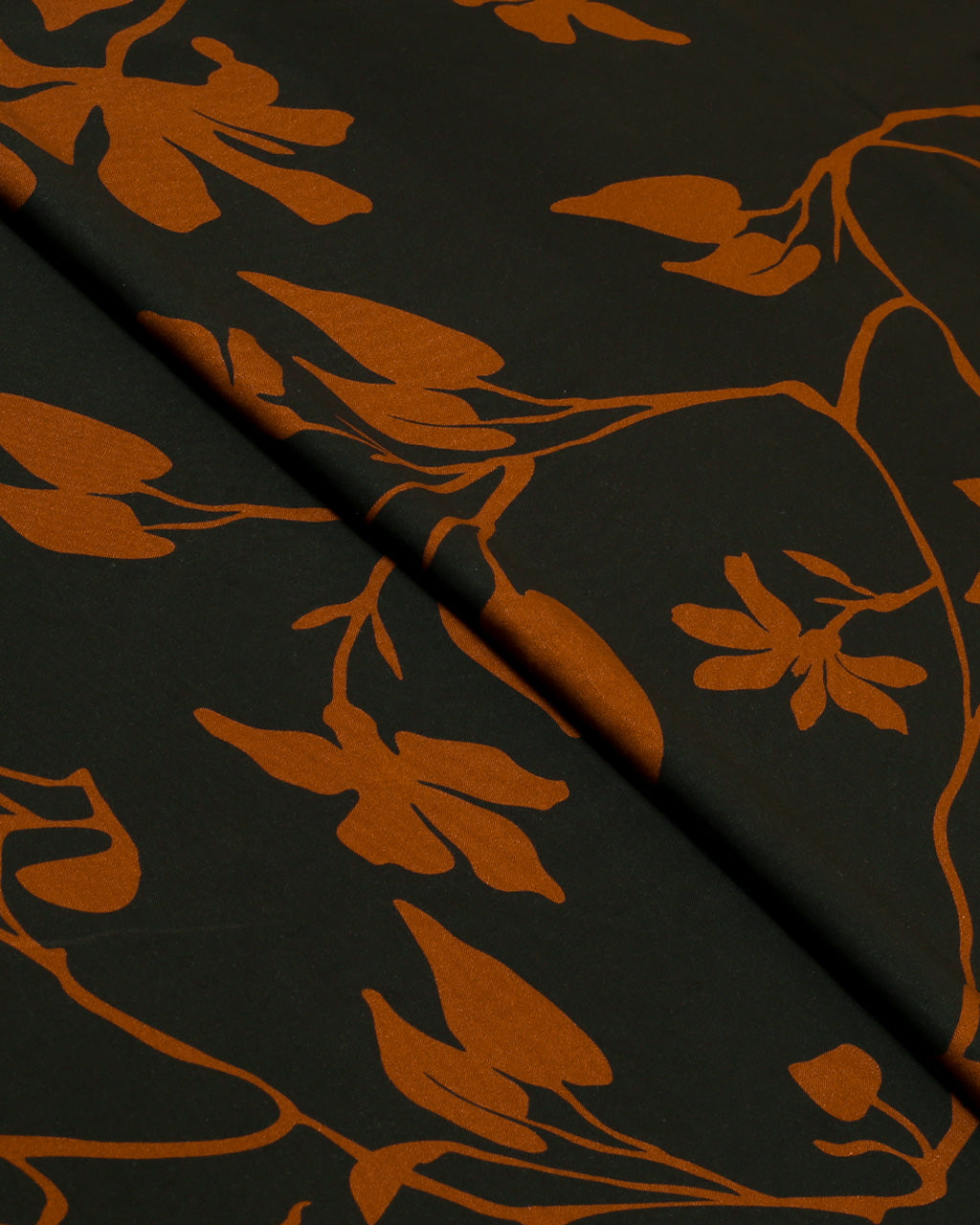 Black Magnolia Print Marina 2 Piece