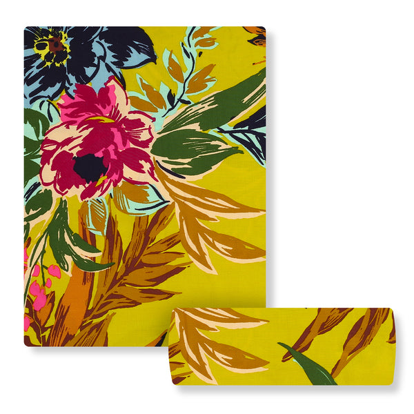 Vibrant Floral Linen 2pc