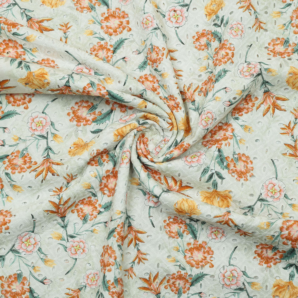 Floral Grace Print Chicken Shirt