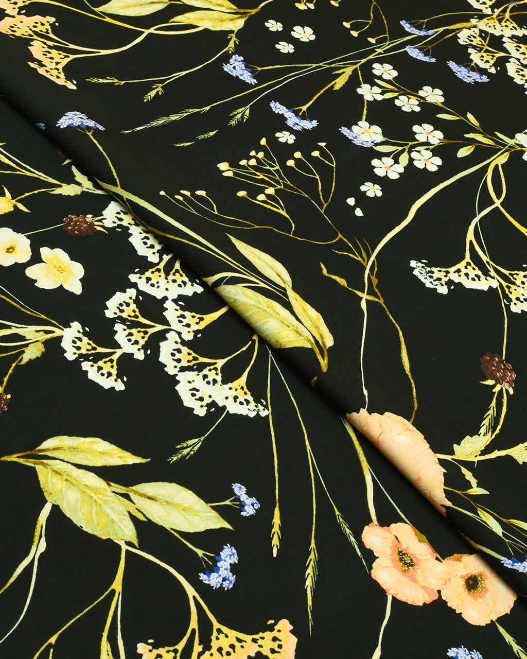 Wildflower Black Linen 2 Piece