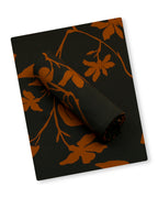 Black Magnolia Print Marina 2 Piece