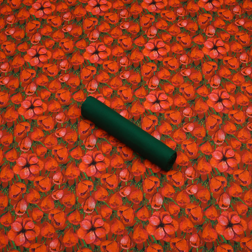 Berry Floral Lawn 2pc