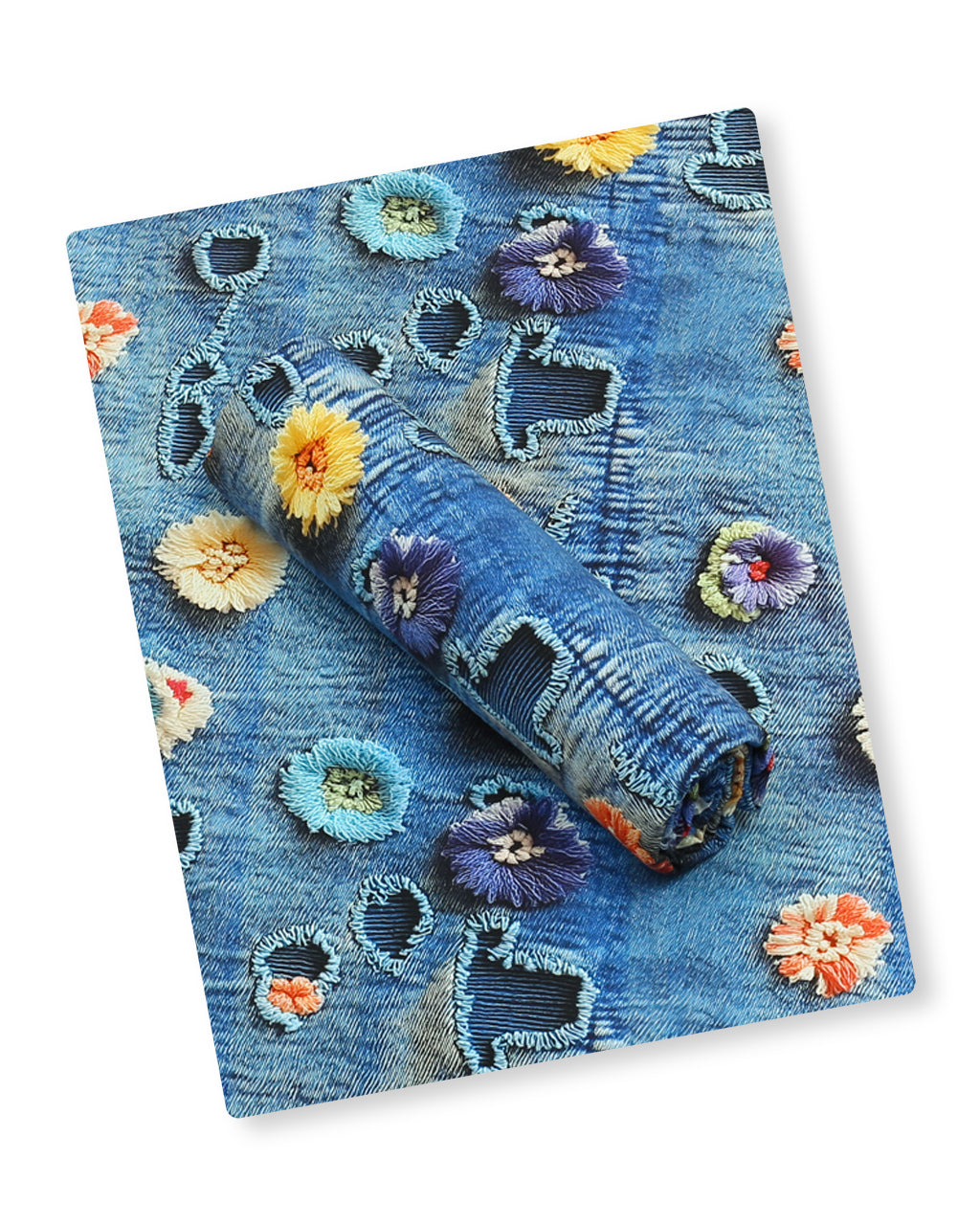 Denim Blue Linen Shirt