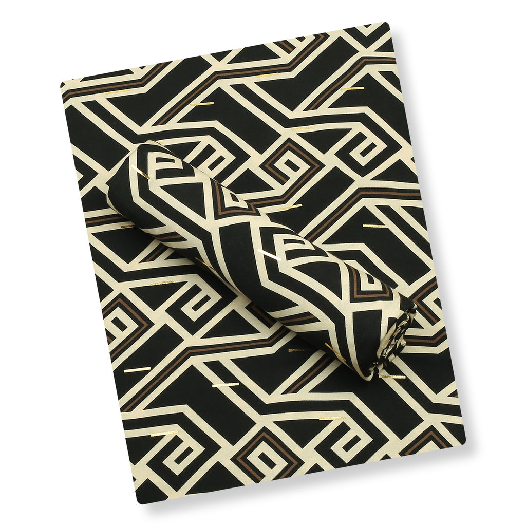 Bauhaus Geometric Linen 2pc