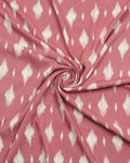 Rose Ikat Dot Linen Shirt